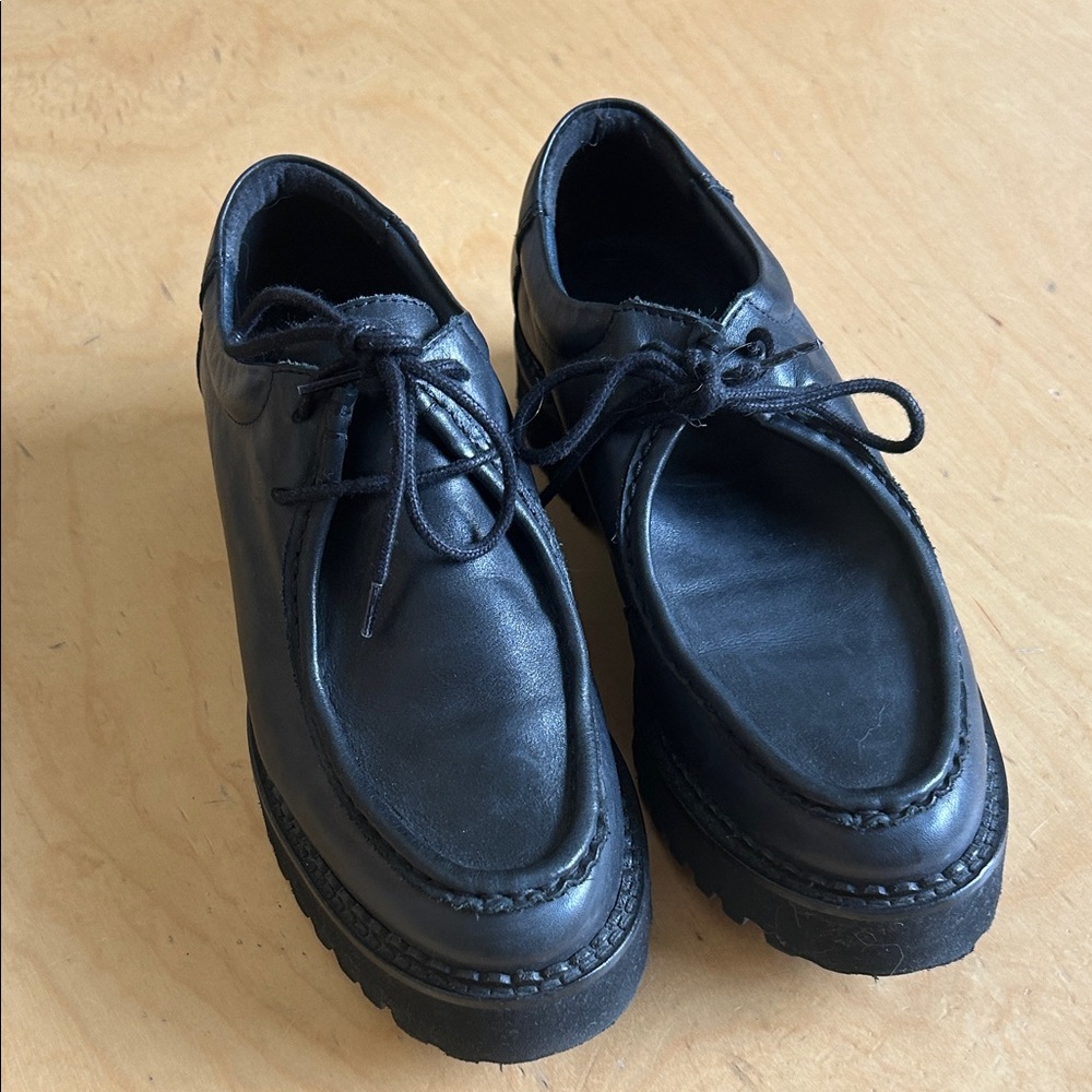 Classic Black Leather Shoes